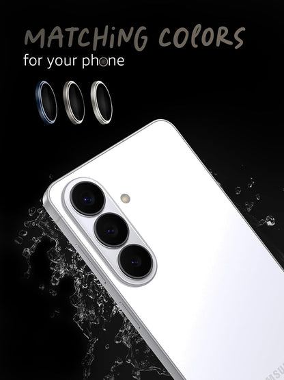 Lensarmor Camera Lens Protector for Samsung Galaxy S26 / S26 Plus (2 Pack) – 9H Tempered Glass, White Finish, Case Friendly