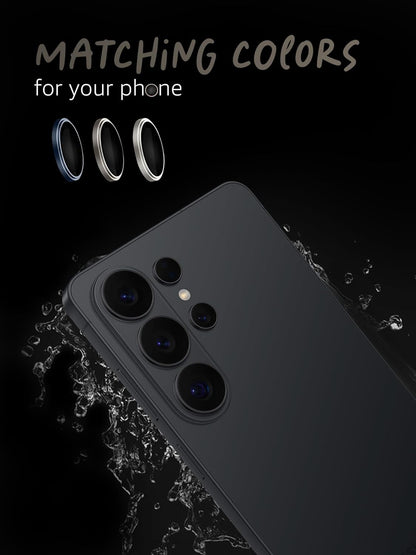 Lensarmor Camera Lens Protector for Samsung Galaxy S26 Ultra (2 Pack) – 9H Tempered Glass, Black Finish, Case Friendly