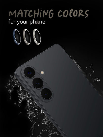 Lensarmor Camera Lens Protector for Samsung Galaxy S26 / S26 Plus (2 Pack) – 9H Tempered Glass, Black Finish, Case Friendly
