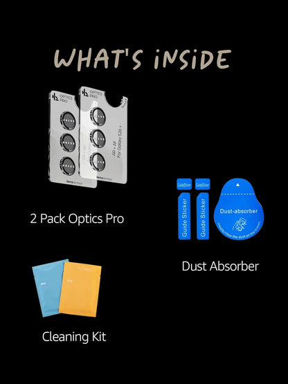 Lensarmor Camera Lens Protector for Samsung Galaxy S26 / S26 Plus (2 Pack) – 9H Tempered Glass, White Finish, Case Friendly