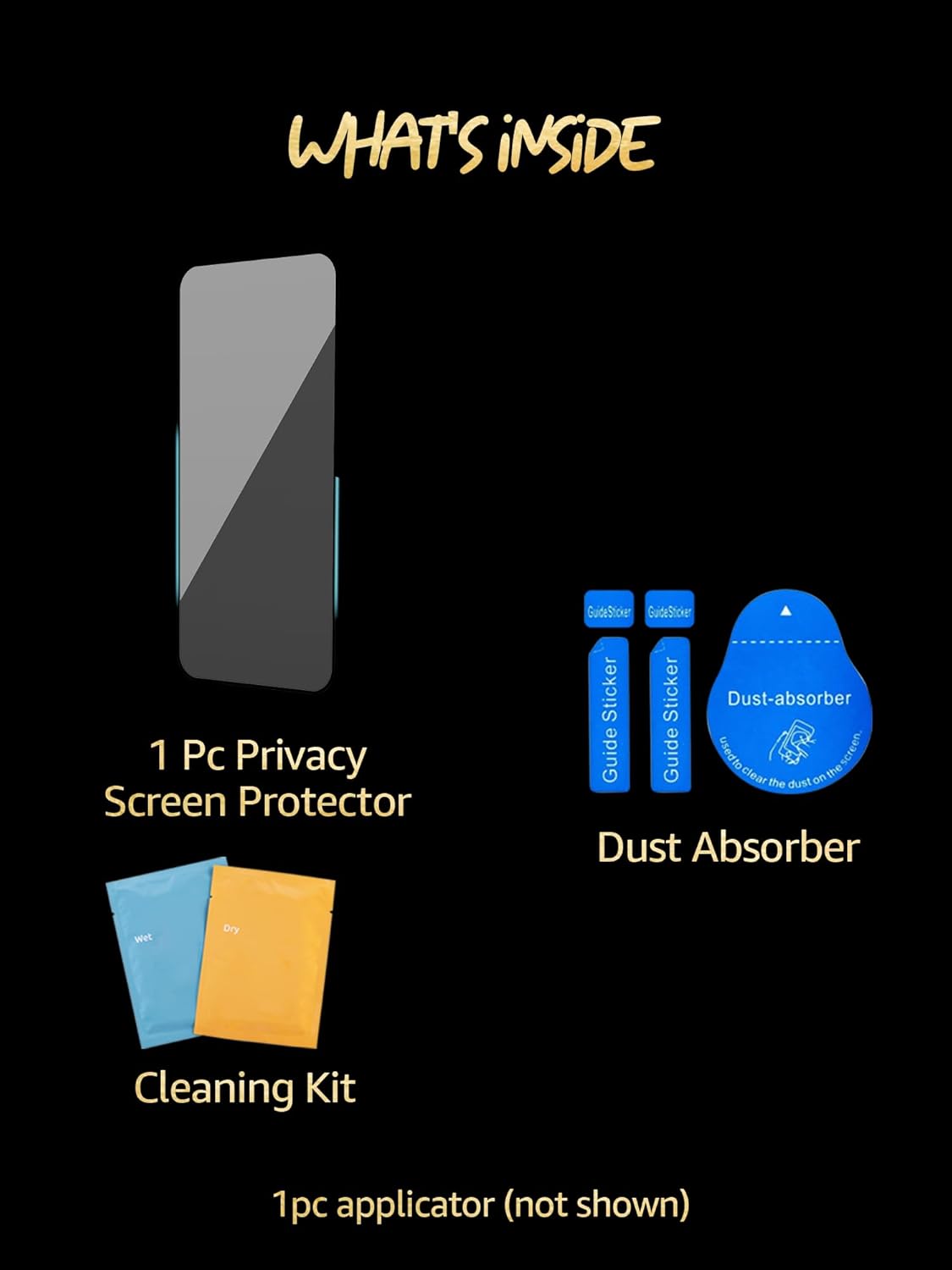 Lensarmor Privacy Tempered Glass for Galaxy S26 / S26 Plus (2 Pack) – Premium 0.18mm Borderless Privacy Screen Protector, 9H HD Protection